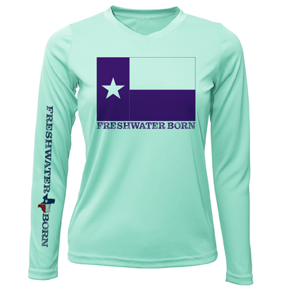 TCU Edition Freshwater Born Women's Long Sleeve UPF 50+ Dry-Fit Shirt