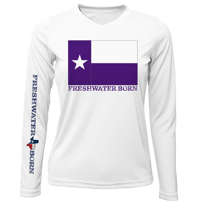 TCU Edition Freshwater Born Women's Long Sleeve UPF 50+ Dry-Fit Shirt