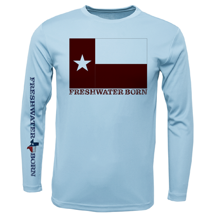 Texas A&M Edition Freshwater Born Girl's Long Sleeve UPF 50+ Dry-Fit Shirt