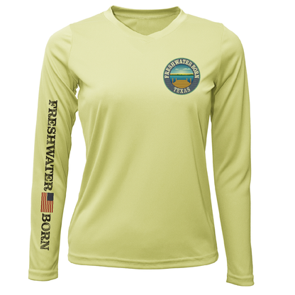 Texas Freshwater Born "All For Rum and Rum For All" Women's Long Sleeve UPF 50+ Dry-Fit Shirt