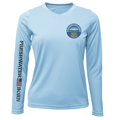 Texas Freshwater Born "All For Rum and Rum For All" Women's Long Sleeve UPF 50+ Dry-Fit Shirt