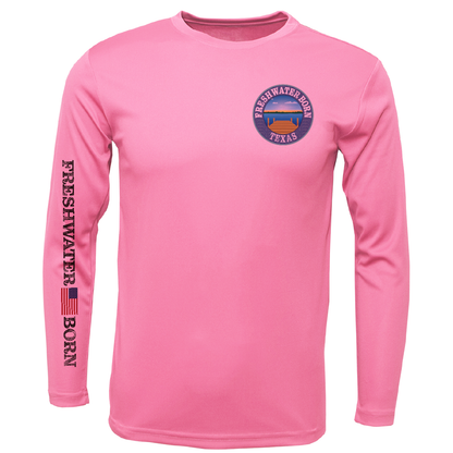 Texas Freshwater Born "Surrender The Booty" Girl's Long Sleeve UPF 50+ Dry-Fit Shirt