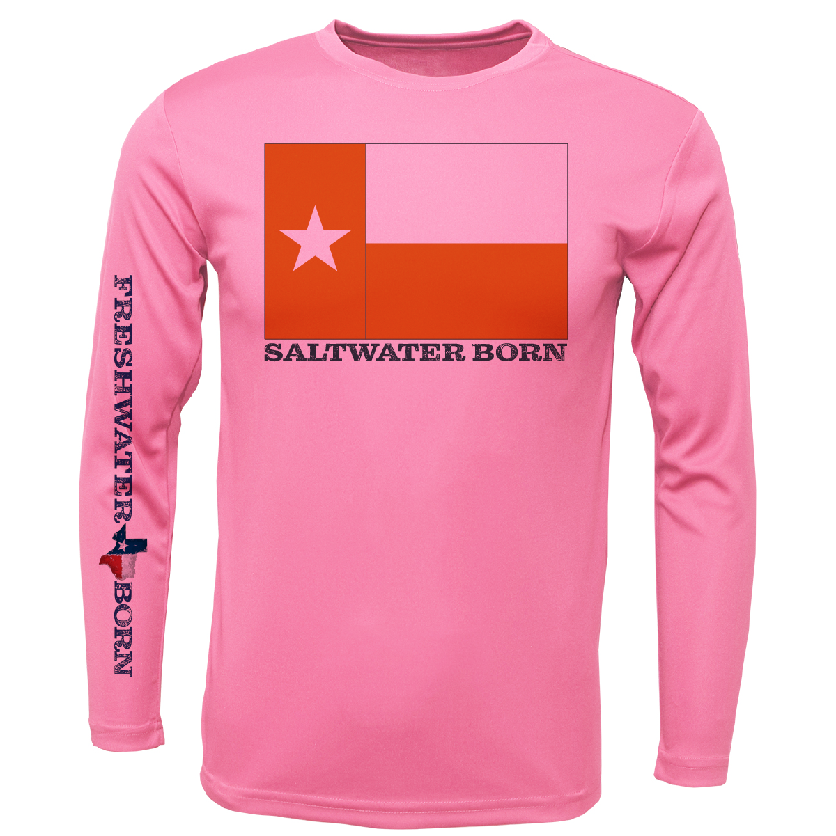 UT Edition Freshwater Born Girl's Long Sleeve UPF 50+ Dry-Fit Shirt