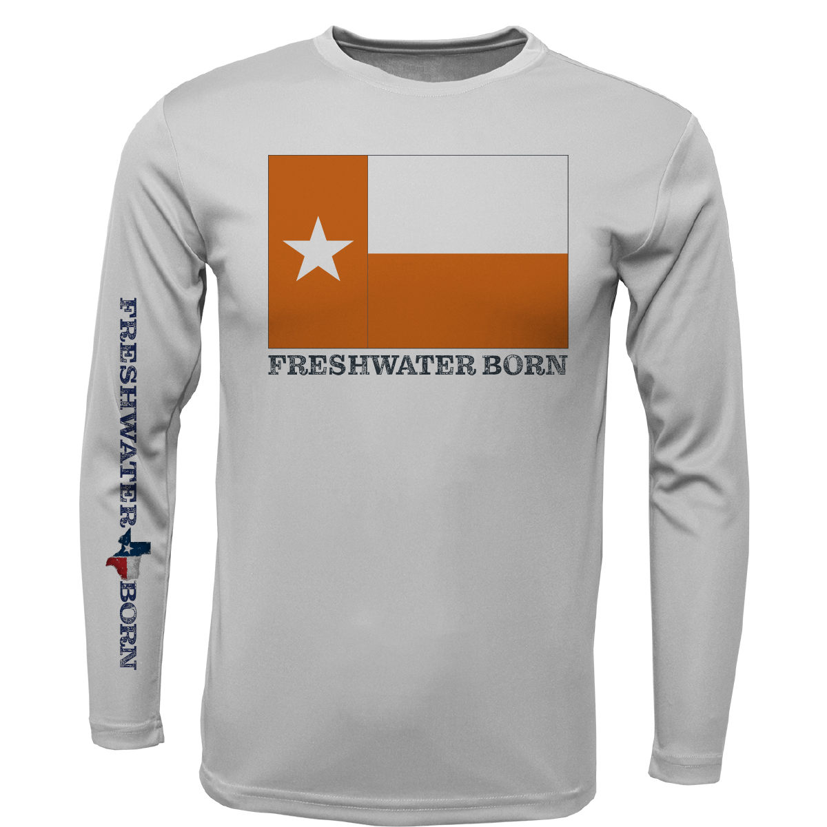 UT Edition Freshwater Born Girl's Long Sleeve UPF 50+ Dry-Fit Shirt