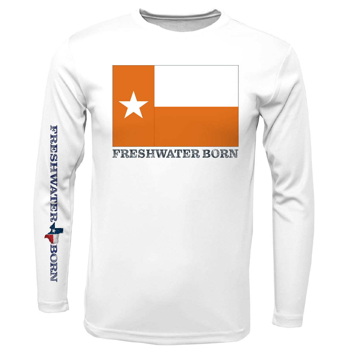 UT Edition Freshwater Born Girl's Long Sleeve UPF 50+ Dry-Fit Shirt