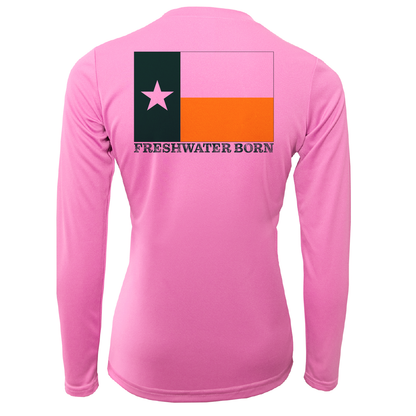 Waco Freshwater Born Women's Long Sleeve UPF 50+ Dry-Fit Shirt
