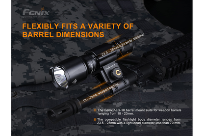 Fenix ALG-18 Flashlight Barrel Mount
