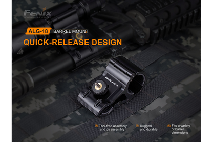 Fenix ALG-18 Flashlight Barrel Mount