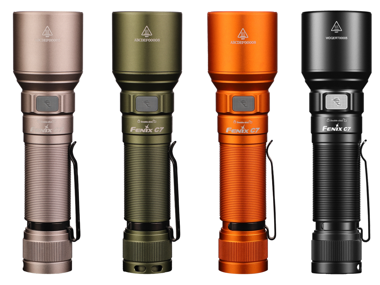 Fenix C7 High-performance Rechargeable LED Flashlight - 3000 Lumens