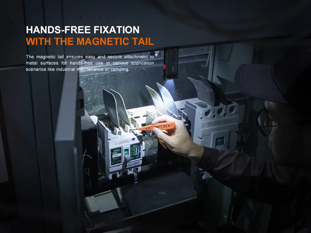 Fenix SW05R Multipurpose Clip-On Light with Red or UV Output