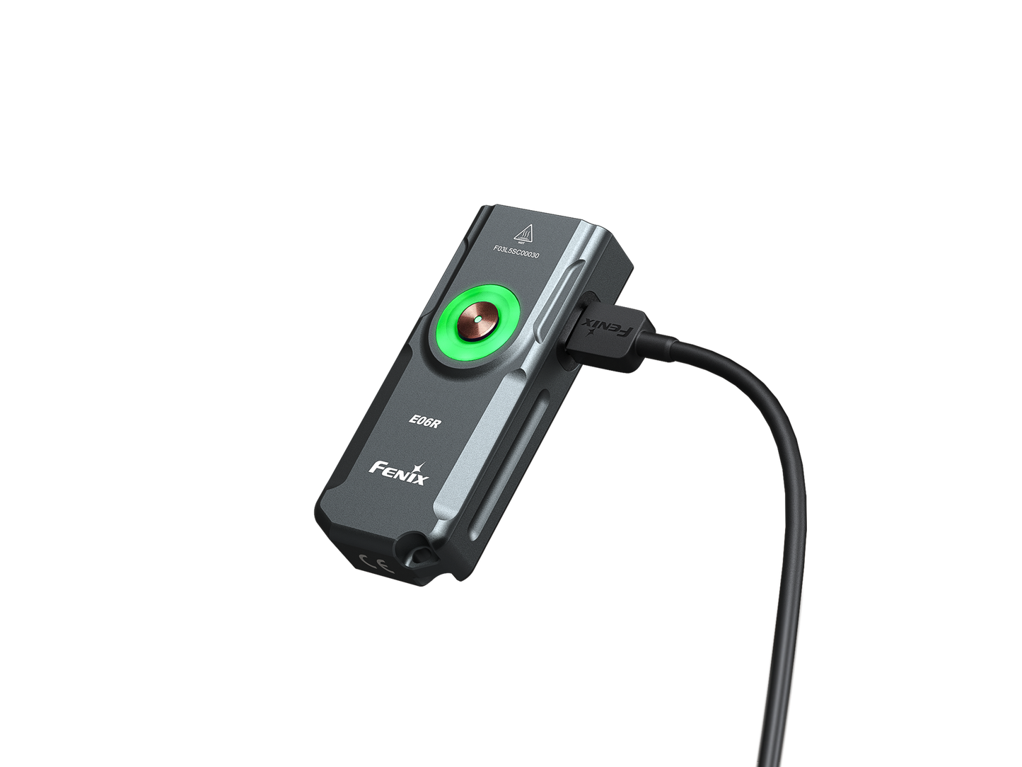 Fenix E06R Keychain Light with White, UV, and Red Laser Lights