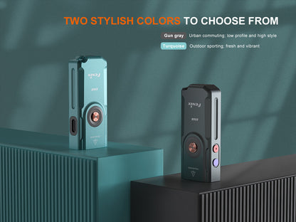 Fenix E06R Keychain Light with White, UV, and Red Laser Lights