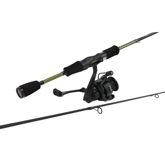 Wild Water Fly Fishing FORTIS 5ft 6in Light Action 2 Piece Spinning Rod and 3000 Spinning Reel Package (FSP562L) | SendIt Sailing