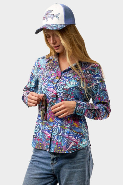 Enchanted Grayling Signature Fishing Shirt