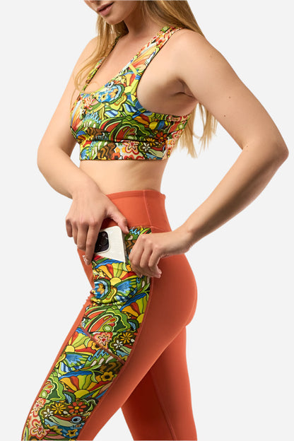 Boho Bass Pocket Leggings