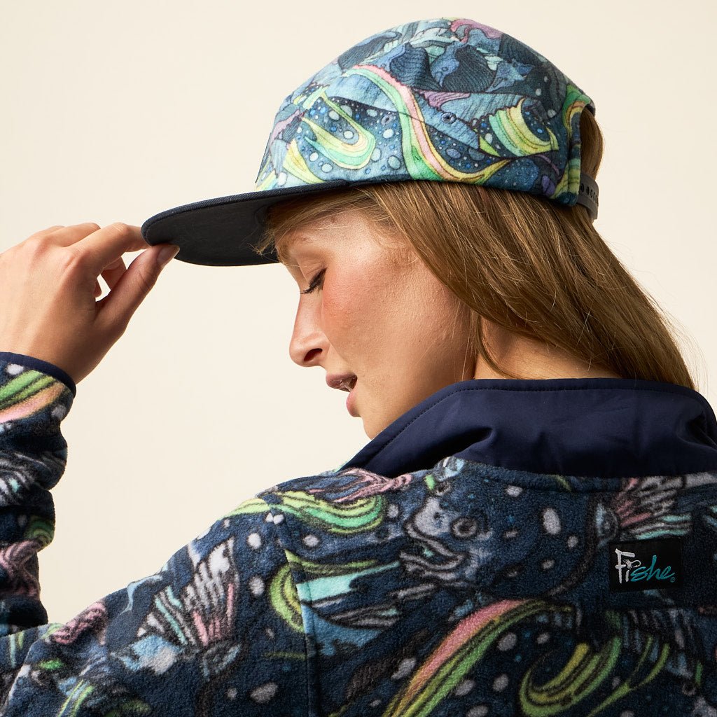 HaliBorealis Fleece 5-Panel Hat