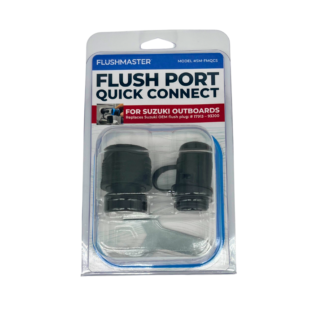 Flush Port Quick Connect for Suzuki