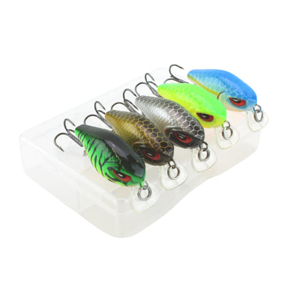 Wild Water Fly Fishing Fortis Mini Crankbait Assortment 4 with 5 Mini Crankbait Lures | SendIt Sailing