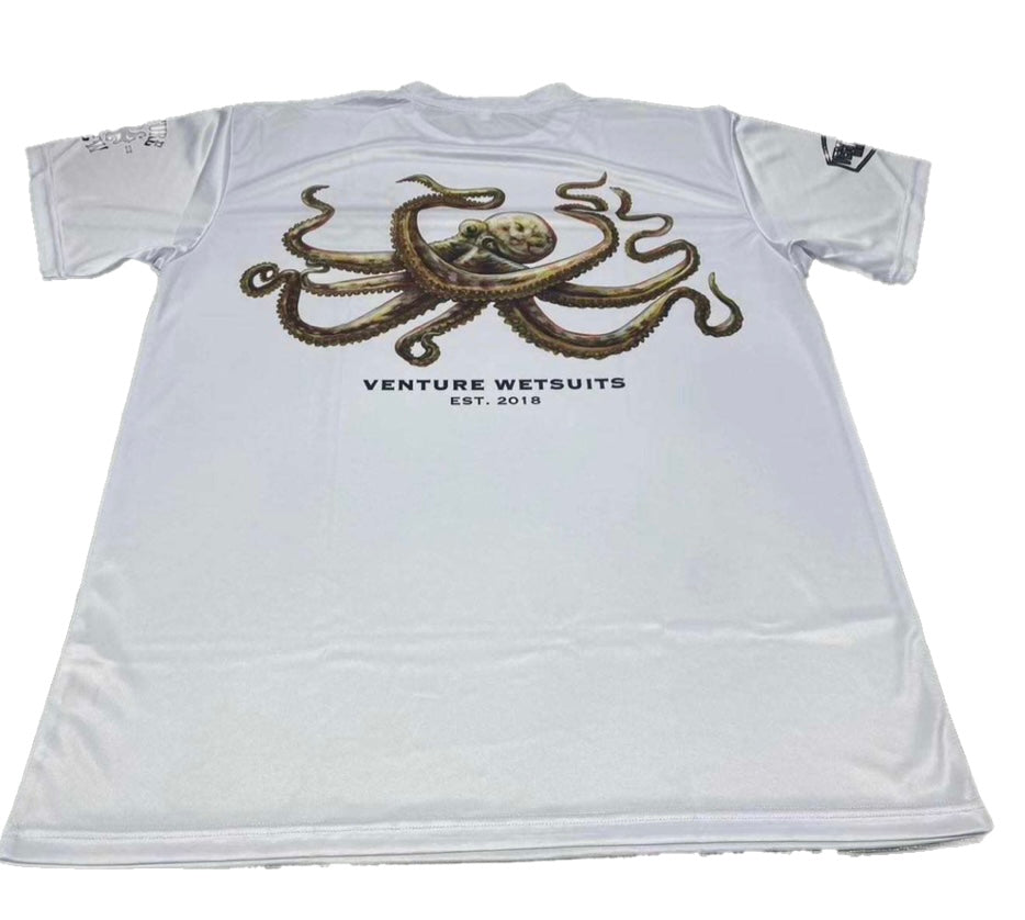 VW Tako White Dri Fit T-Shirt (Adult/Keiki)