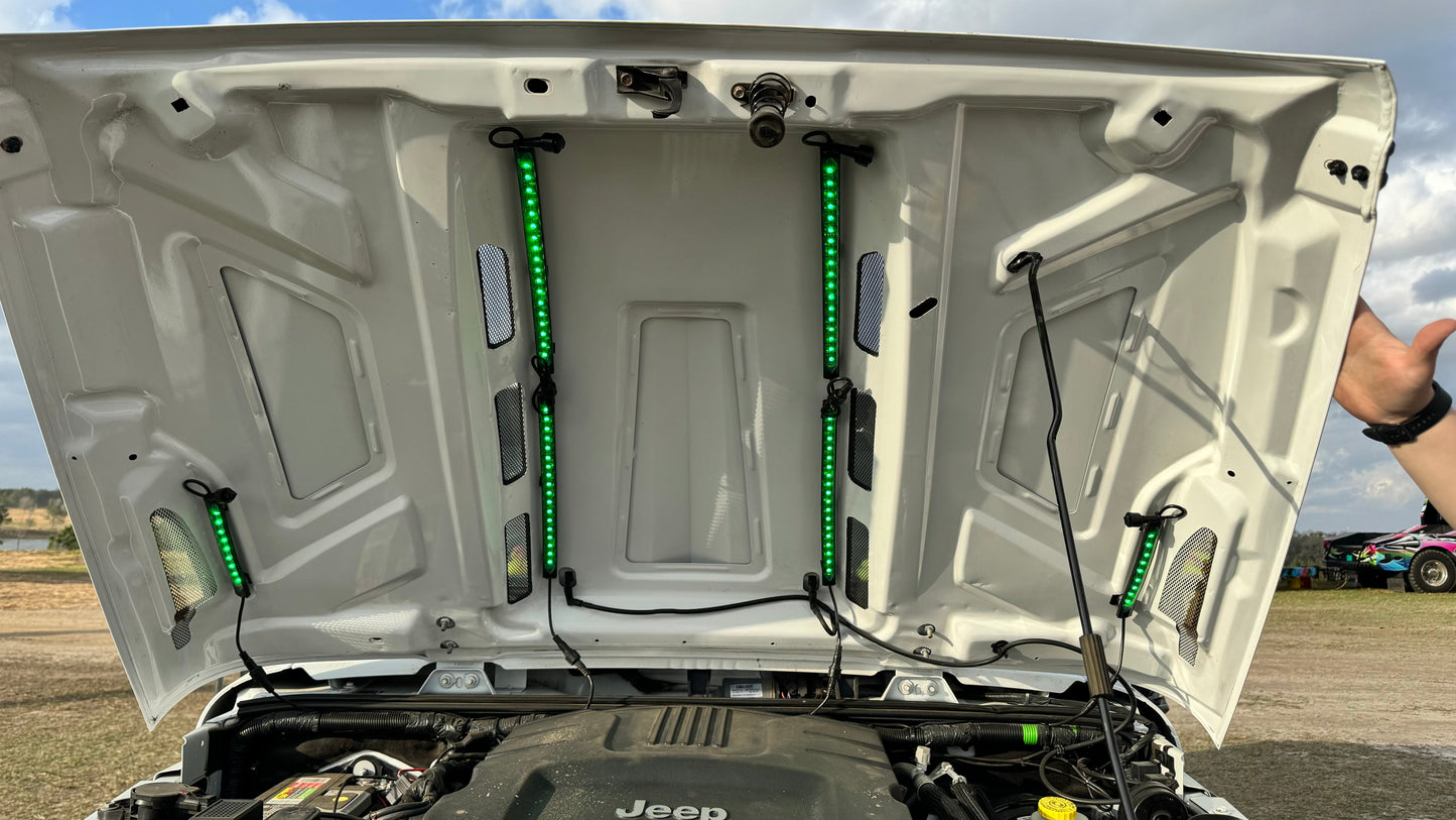 Empire Offroad LED DV8 LED Hood Grille Strip Kit | SendIt SailingEmpire Offroad LED DV8 LED Hood Grille Strip Kit