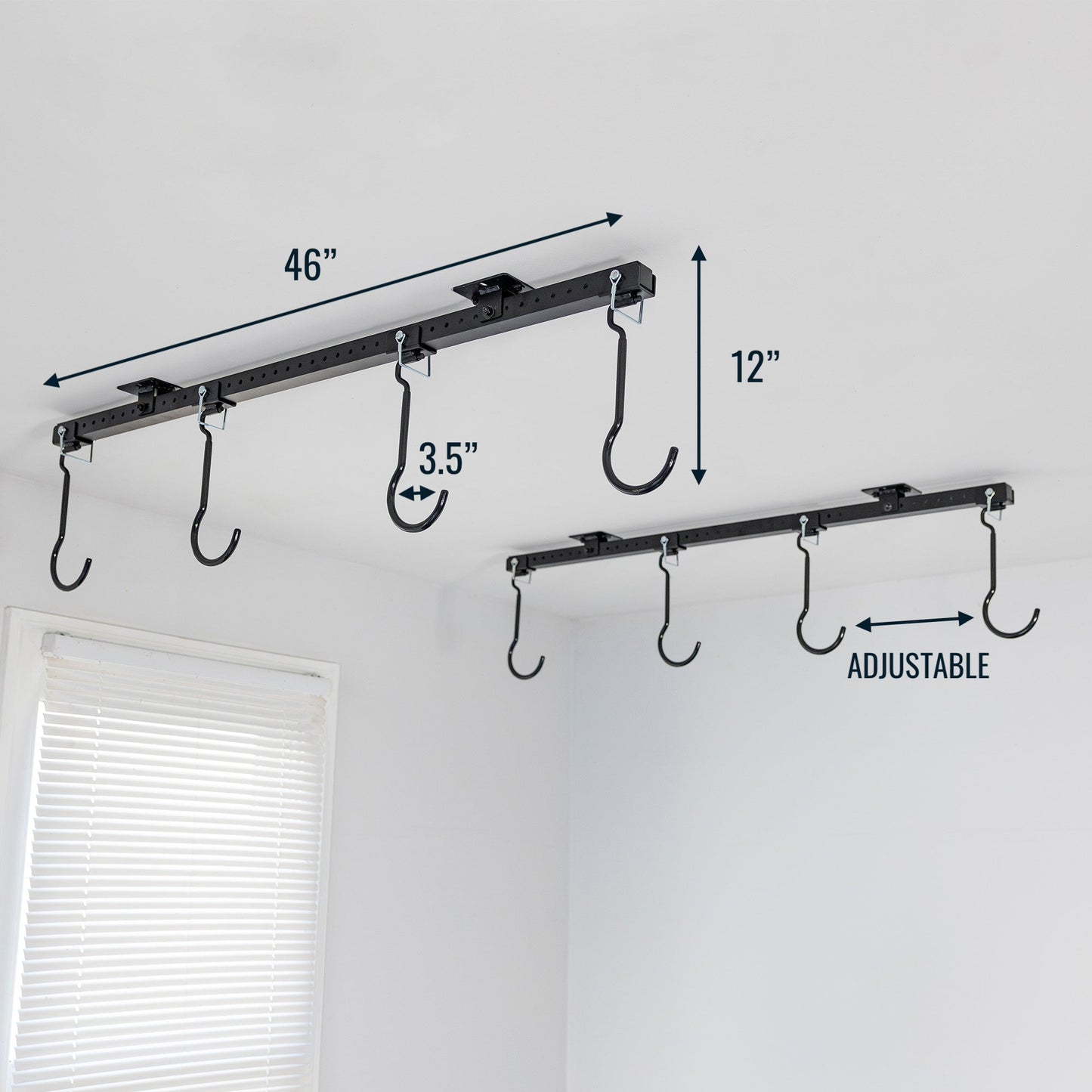 G-Bike Ceiling | Adjustable Ceiling Storage System | Holds up to 8 Bikes