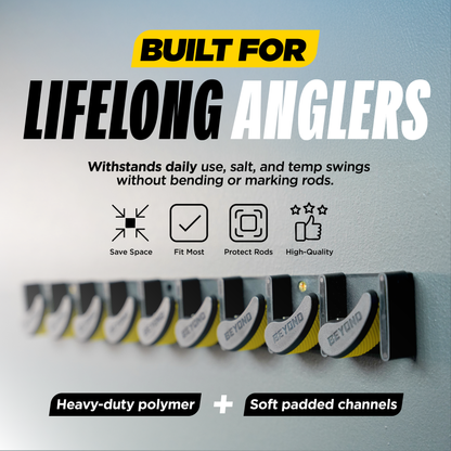 Beyond Fishing GripLock Vertical Fishing Rod Rack