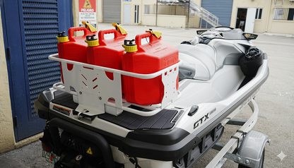Low Profile Deep Blue with LINQ system PLUS Reinforcement Base and Back Support for Sea-Doo RXTX AND GTX MODELS ONLY with LINQ system 2018 -2026