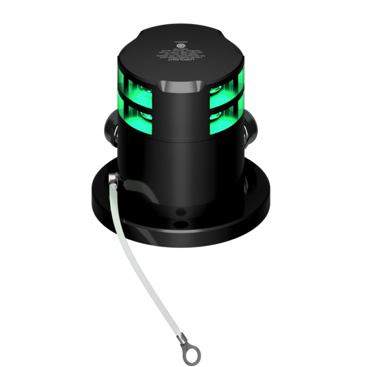 Lopolight 3nm 360 Degree Green Double Dimmable Black | SendIt Sailing