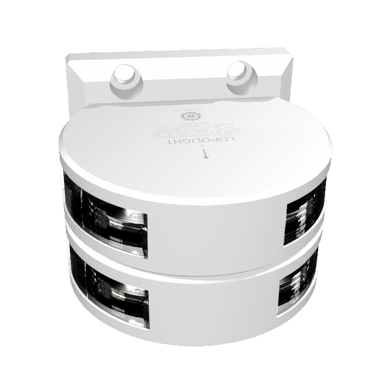 Lopolight 5nm Double Masthead White Ceramic Coated | SendIt Sailing