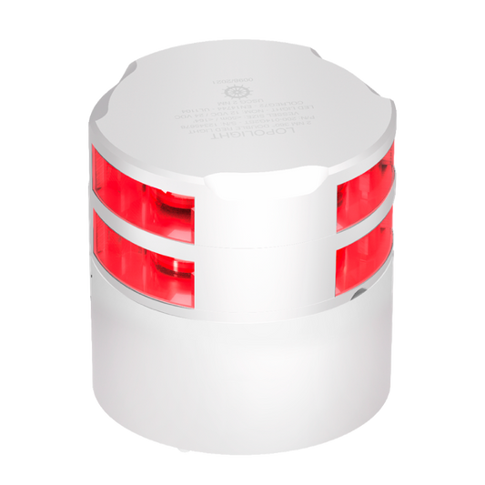 Lopolight 2nm 360 Degree Red Double White Ceramic Coated | SendIt Sailing