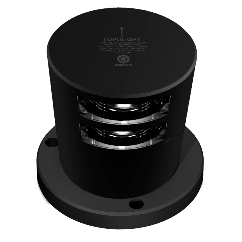 Lopolight 3nm Stern Double Black | SendIt Sailing