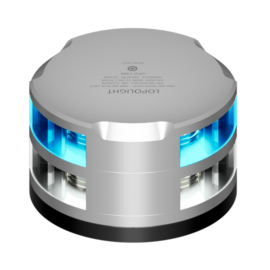 Lopolight 2nm 360 Degree White + 2nm 360 Degree Blue with FB Base | SendIt Sailing