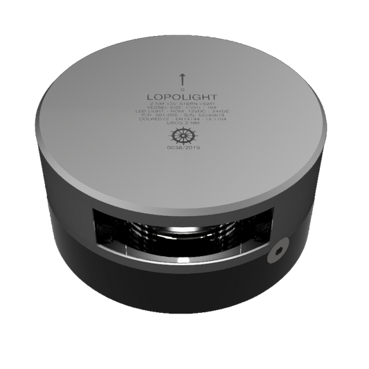 Lopolight 2nm Stern silver anodized | SendIt Sailing