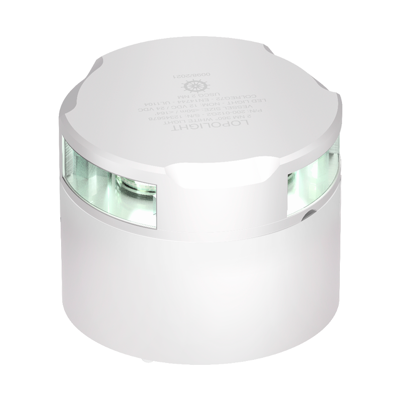 Lopolight 2nm 360 Degree White White Ceramic Coated | SendIt Sailing