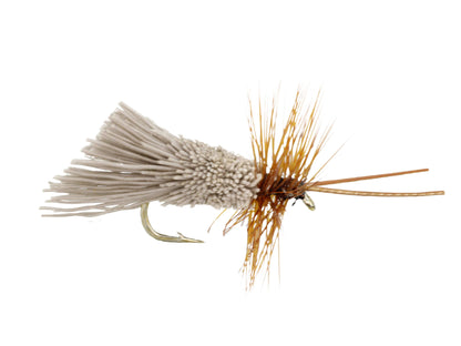 Wild Water Fly Fishing Goddard Natural Caddis, Size 12 (Qty 6) | SendIt Sailing