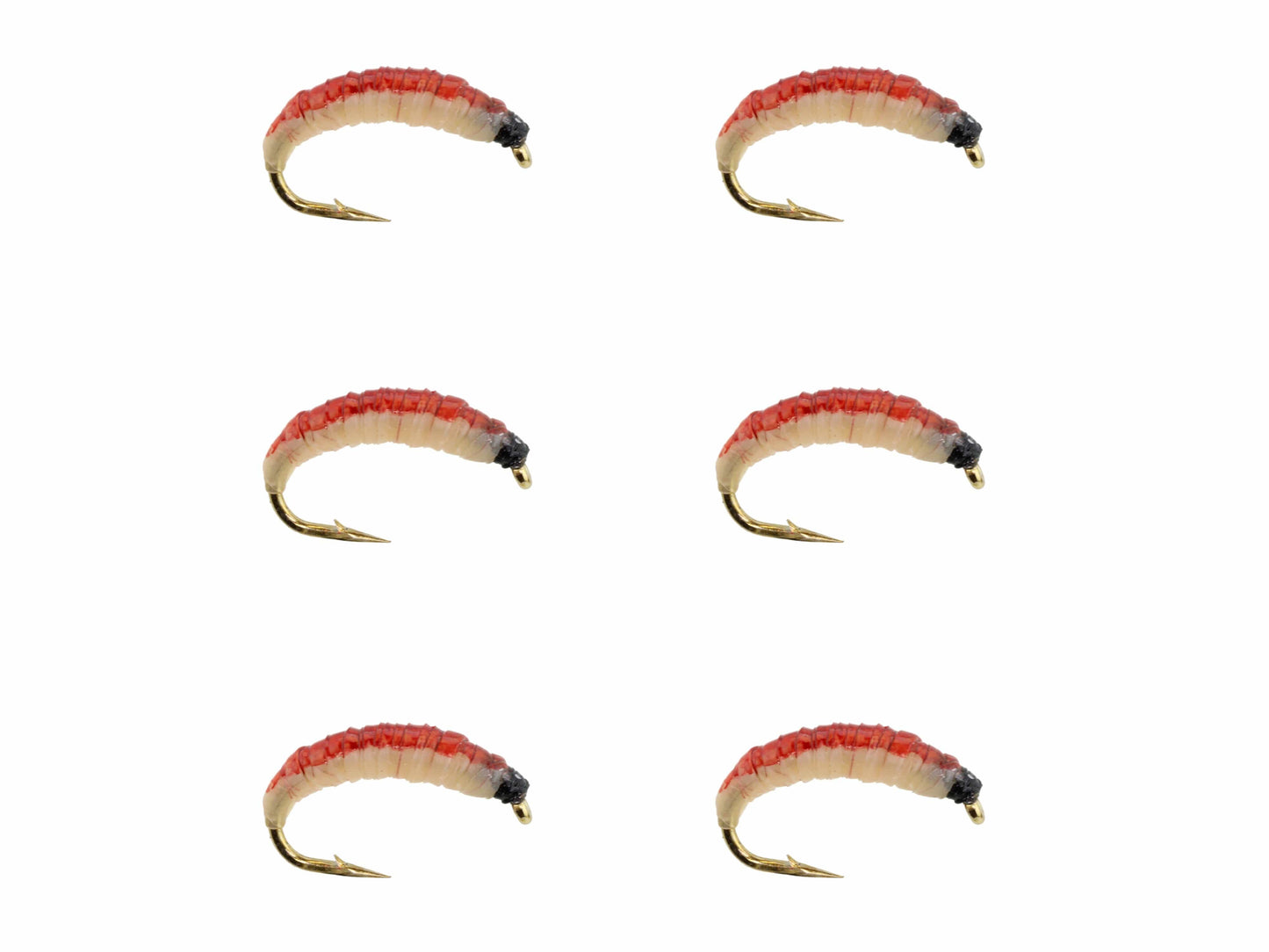 Wild Water Fly Fishing Gooey Grub, Size 10 (Qty 6) | SendIt Sailing