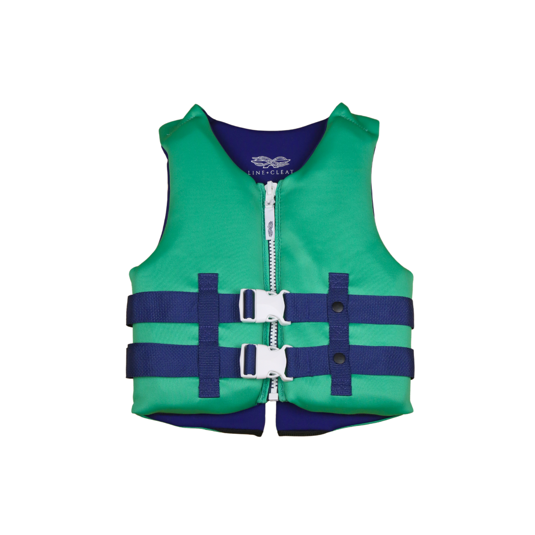Green USCG Life Jacket (50-90 lbs)