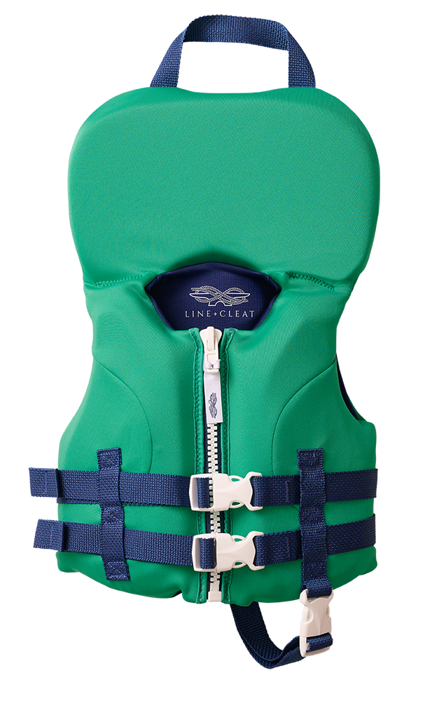 Green USCG Life Jacket (0-30 lbs)