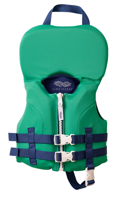 Green USCG Life Jacket (0-30 lbs)