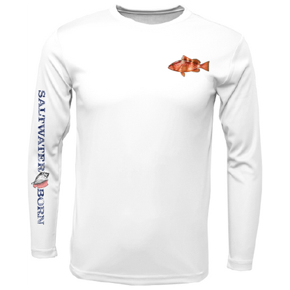 Clean Grouper Long Sleeve UPF 50+ Dry-Fit Shirt