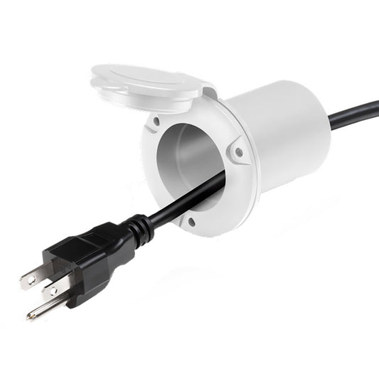 Guest Ac Universal Plug Holder - White | SendIt Sailing