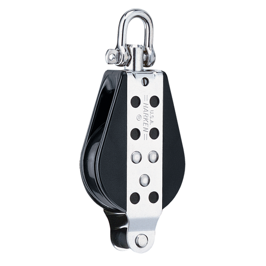 Harken 3.00 Single Midrange Block with Becket | SendIt Sailing