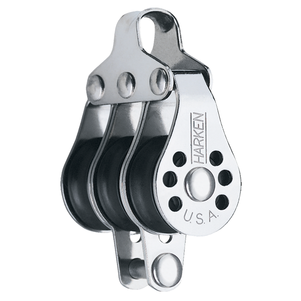 Harken 22mm Triple Micro Block with Becket | SendIt Sailing
