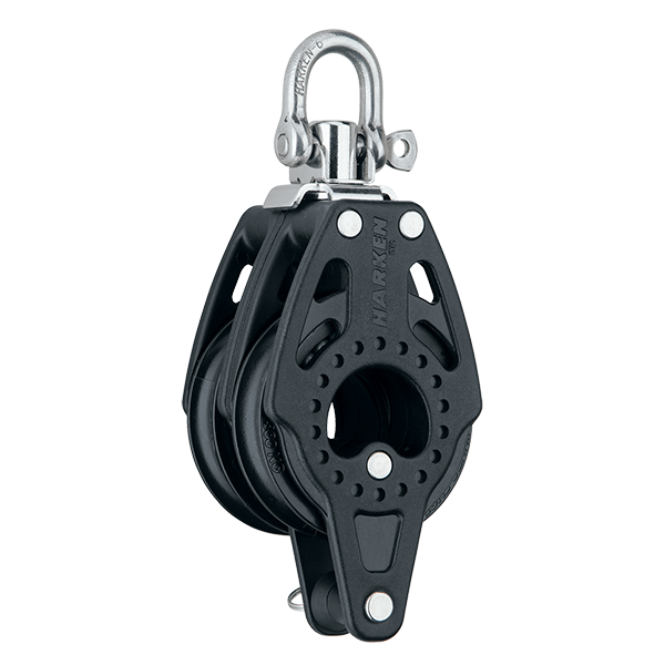 Harken 57mm Double Block Swivel, Becket | SendIt Sailing