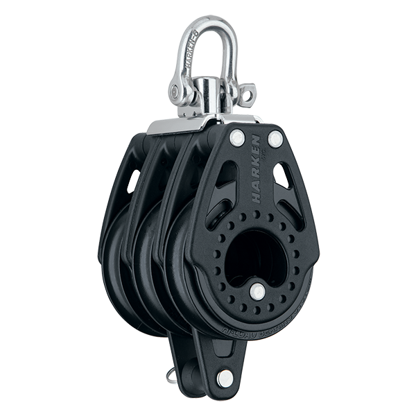 Harken 57mm Triple Block Swivel, Becket | SendIt Sailing