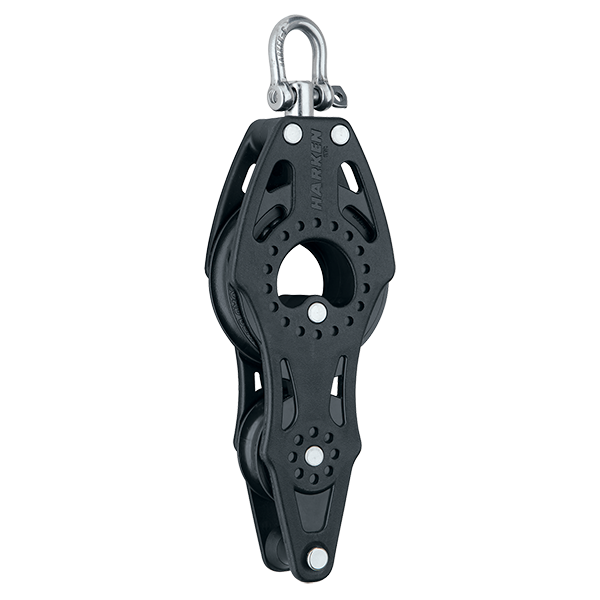 Harken 57mm Carbo Air Fiddle Block with Swivel & Becket | SendIt Sailing