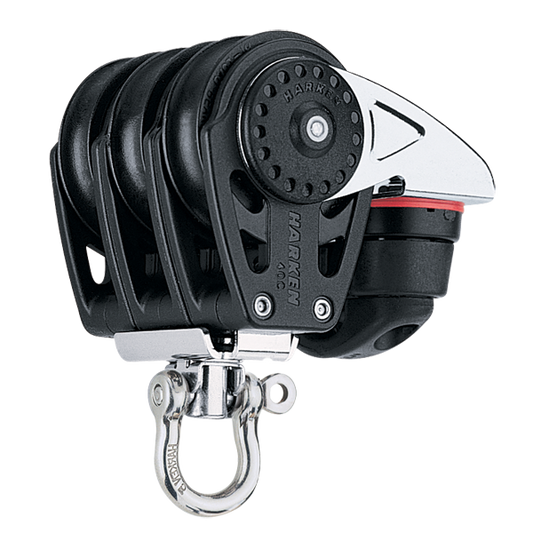 Harken 40mm Triple Block Swivel, Cam Cleat | SendIt Sailing