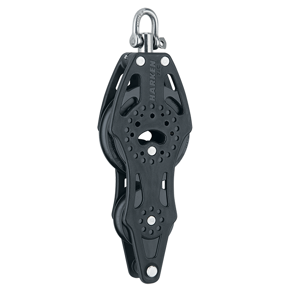 Harken 75mm Fiddle Block Swivel, Becket | SendIt Sailing