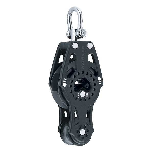 Harken 75mm Fiddle Ratchet Block Swivel | SendIt Sailing