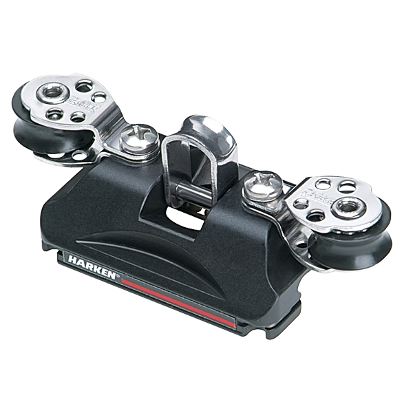 Harken Micro Captive Ball Traveler Car with Control Blocks | SendIt Sailing